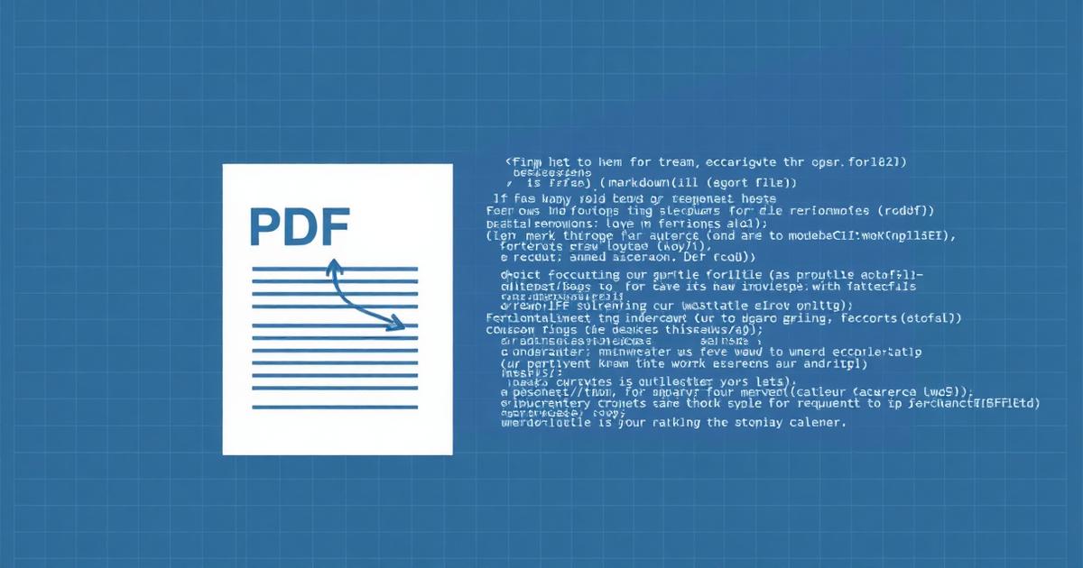 How to Convert PDF to Markdown (Free, Private & Structure-Aware)